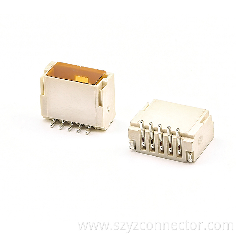 vertical pin socket connector